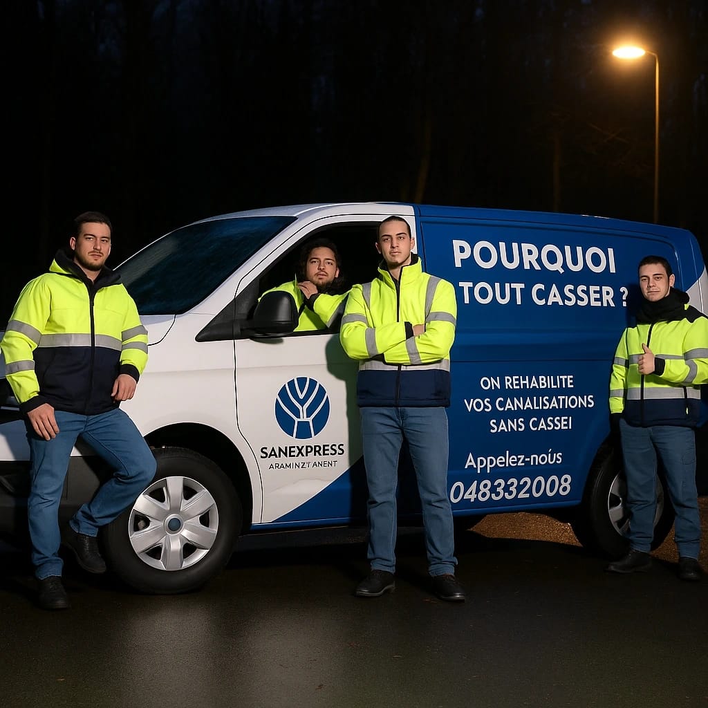 equipe service debouchage Marchin