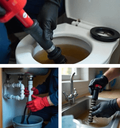 Débouchage des toilettes et lavabos
