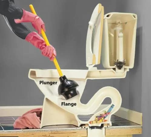 emergency toilet unclogging situations
