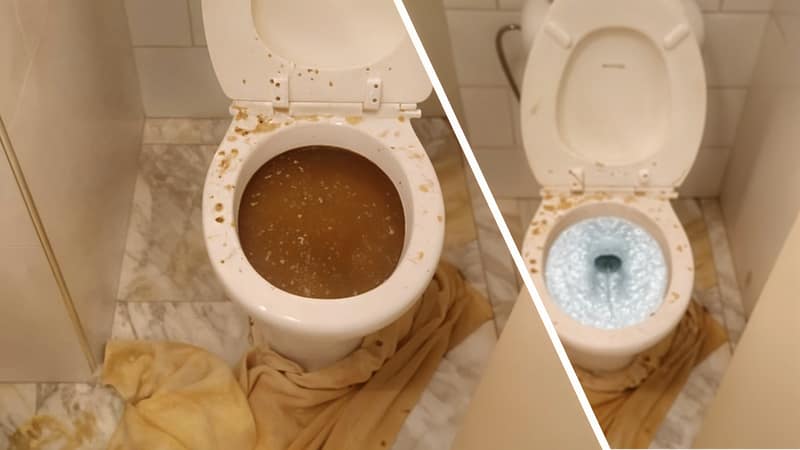 Débouchage WC