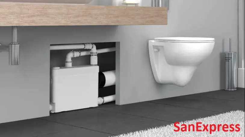 fonctionnement du sanibroyeur